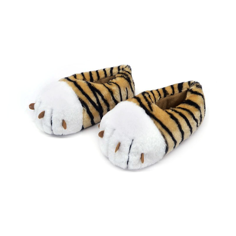 Slatke male tigraste PAWS papučice